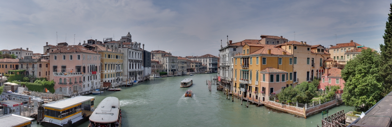 Venice - View west from Accademia Bridge